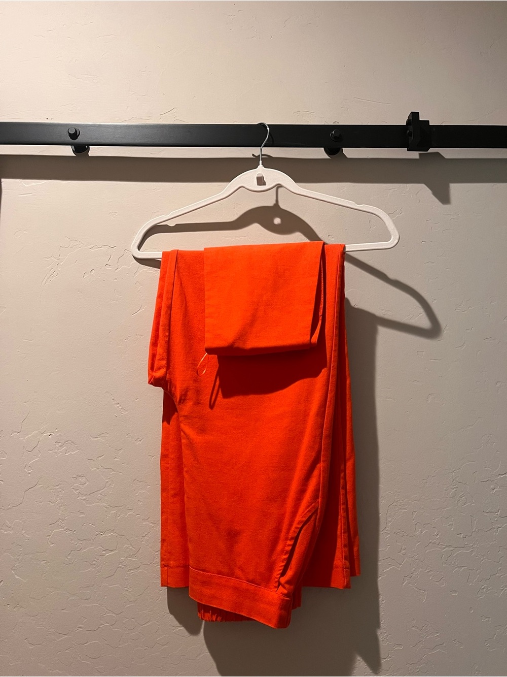 Kids Orange Jogger Bottoms